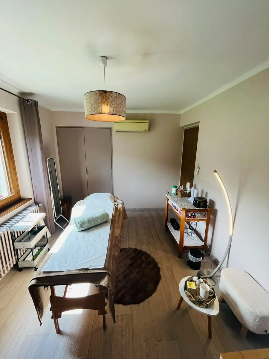 Cabine de soin Prunelle & Amande, ambiance cocooning